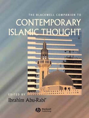 cover image of The Blackwell Companion to Contemporary Islamic Thought